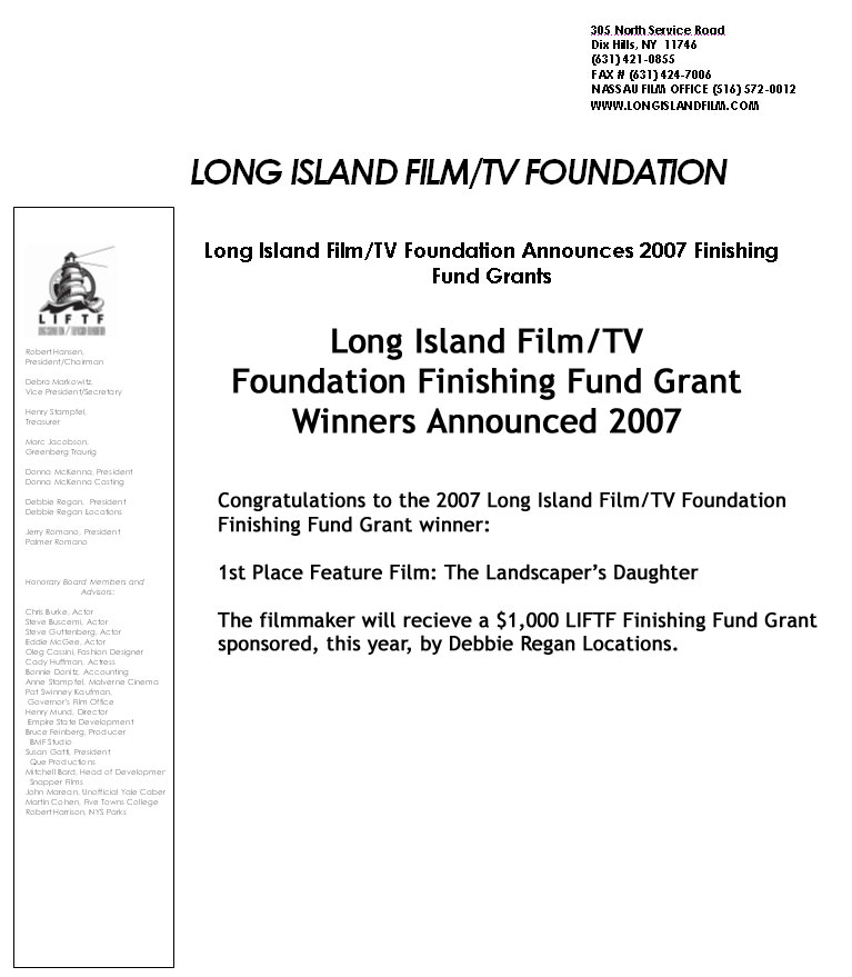 filmmaker grant film movie location scout television commercials new york nj ct ny nyc