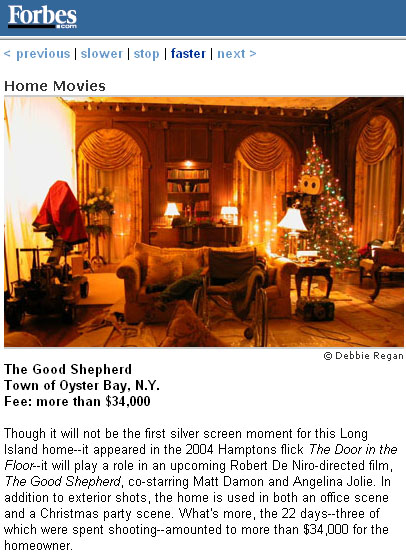 New York Film Location Scout Debbie Regan Locations movies television commercials